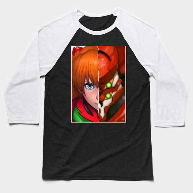 Asuka Baseball T-Shirt by RySpirit